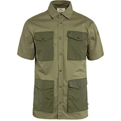 Abbildung von Fjallraven 87106 620 625 Räven Shirt SS M Herren Green Laurel Größe XL