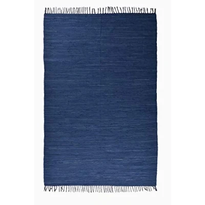 Abbildung von THEKO Teppich &quot;Happy Cotton&quot;, rechteckig, Handweb Teppich, Flachgewebe, reine Baumwolle, handgewebt, mit Fransen