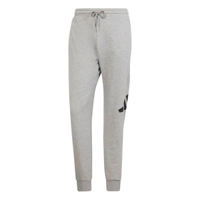 Abbildung von adidas Herren Essentials Big Logo French Terry Pant, medium Grey Heather/Black, L