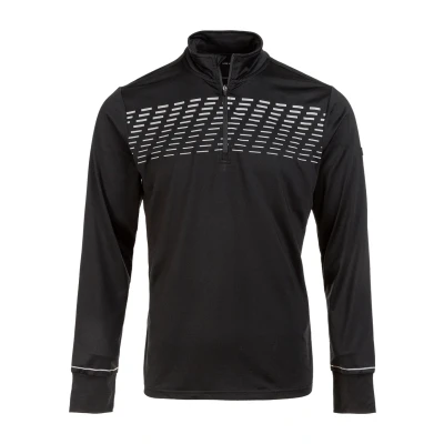 Abbildung von Endurance Midlayer Loopy Langarmshirt, Herren, Größe: XXL, black