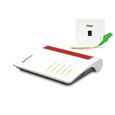 Abbildung von AVM Fritz!Box 5530 Fiber Edition International Mesh Master Wi Fi 6 2400 Mbit/s (5 GHz) + 600 (2,4 2,5 gigabit LAN 4X 2X USB 3.0 AON GPON