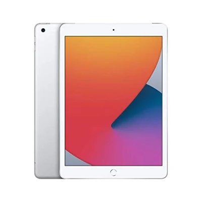 Abbildung von 2020 Apple iPad (10,2 zoll, Wi Fi + Zellular, 128GB) Silber (Generalüberholt)