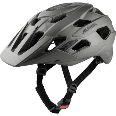 Abbildung von ALPINA ANZANA Optimal Anpassbarer, Leichter &amp; Sicherer Fahrradhelm Mit Fliegennetz Nachrüstbarem LED Für Erwachsene, coffee grey matt, 52 57 cm