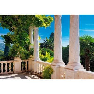 Abbildung von Komar Fototapete &quot;Villa Liguria&quot;, 368x254 cm (Breite x Höhe), inklusive Kleister