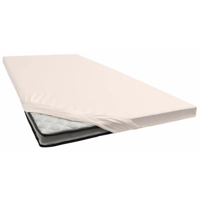 Abbildung von bellana Spannbettlaken &quot;Jersey Elasthan deluxe in Gr. 90x200, 140x200 oder 180x200, für Topper&quot;, aus Baumwolle, Matratzen bis 10 cm Höhe, Bettlaken, Spannbetttuch
