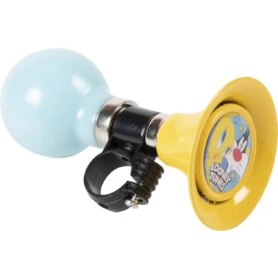 Abbildung von Fahrradklingel Modell Baby Mädchen Looney Tunes Tweety Sylvester blau gelb