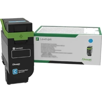 Abbildung von Lexmark Cyan original Box Tonerpatrone LCCP, LRP CS632dwe, CX635adwe