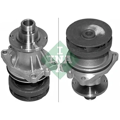 Abbildung von INA 538 0188 10 Wasserpumpe mit Dichtung für Keilrippenriementrieb BMW: 5 Touring, Limousine, 3 OPEL: Omega B Caravan, Limousine