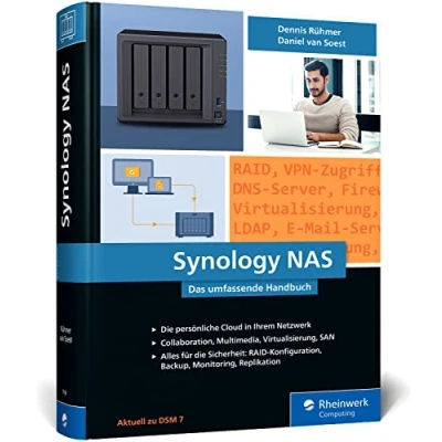 Abbildung von Synology NAS: Das umfassende Handbuch für alle Geräte, aktuell zu DSM 7