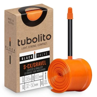 Abbildung von S Tubo Schlauch CX/Gravel 700c/30&quot; 60 mm Ventil Schwarz