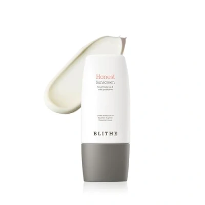Abbildung von Blithe Honest Sunscreen for pH Balance &amp; Mild Protection Korean Skincare Chemischer Sonnenschutz, Replenish Skin, pH5.5 Balancing Formula, SPF 50+ PA++++ (50ml)