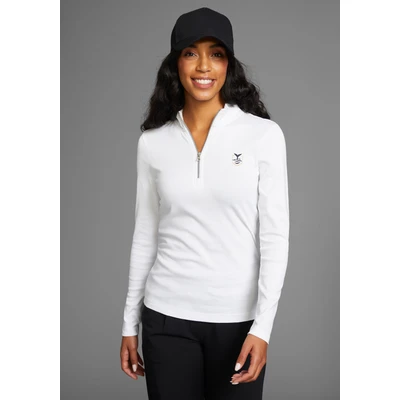 Abbildung von DELMAO Langarmshirt mit Troyer Kragen NEUE KOLLEKTION