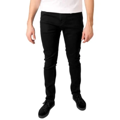 Abbildung von Performance Jeans für Herren in Regular Fit mit Stretch (Schwarz Denim 27W/32L) Sehr Komfortable und Bequeme Männer Arbeit &amp; Freizeit