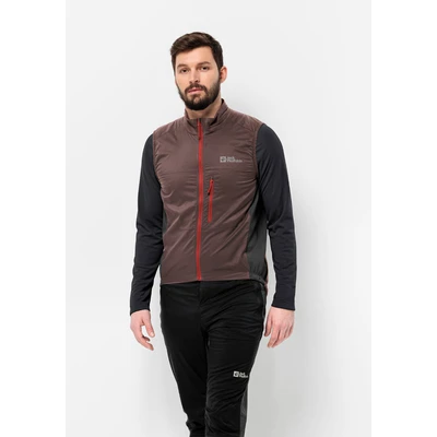 Abbildung von Jack Wolfskin Morobbia Alpha M Weste, Herren, Größe: Large, Red earth