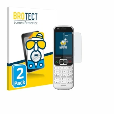 Abbildung von BROTECT Entspiegelungs Schutzfolie für Unify OpenScape S6 (2 Stück) Matte Displayschutz Folie, Anti Reflex, Fingerprint