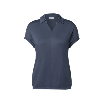 Abbildung von Cecil Softes Poloshirt, Damen, Größe: XL, Blau