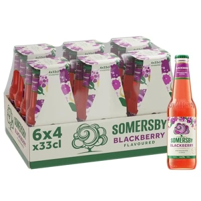 Abbildung von Somersby Blackberry Cider, Glas Einweg (24 x 0.33 L)