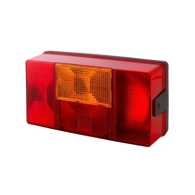Abbildung von HELLA 2SD 006 040 161 Heckleuchte rechts rot/gelb schwarz ohne Glühlampen, für Anhänger