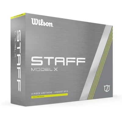 Abbildung von Wilson Golfbälle, Tour Velocity Accuracy, Golfball für lange Schläge, 15 Bälle, Gummi, Weiß/Blau