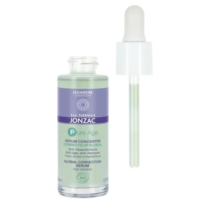 Abbildung von JONZAC Thermalwasser Global Concealer Serum Pure Age Double Action Pflege Anti Hautunreinheiten &amp; Aging Wirkung auf neue Haut Wirkt die Zeichen des Alters Bio zertifiziert 30