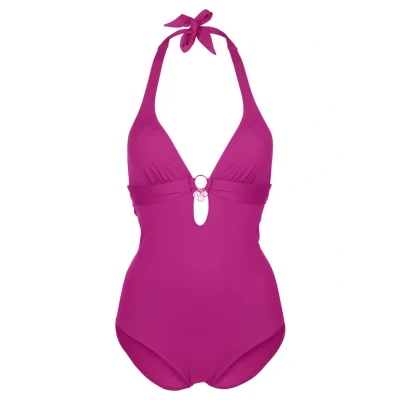 Abbildung von s.Oliver Badeanzug, Damen, Größe: 34xA/B, Fuchsia