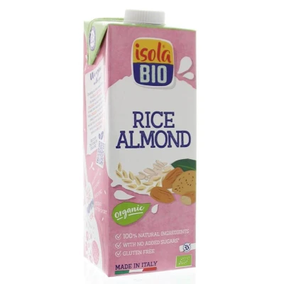 Abbildung von Isola Bio Reis Mandel Drink 1L laktosefrei ungesüßt