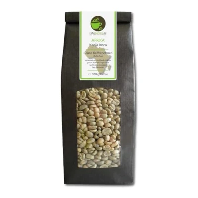 Abbildung von Rohkaffee Grüner Hochland Kaffee Kenia Josra (grüne Kaffeebohnen 500g) GMP zertifiziert