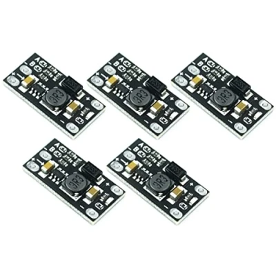 Abbildung von TECNOIOT 5 stücke Mini DC Boost Step Up Converter Board Modul 3,7 V bis 8 9 12 Ausgang