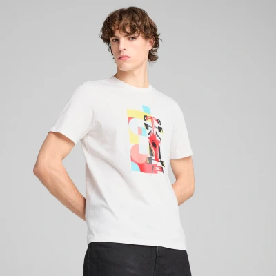 Abbildung von PUMA Scuderia Ferrari HP Race Graphic Tee Men, Kleidung, Weiß, XL