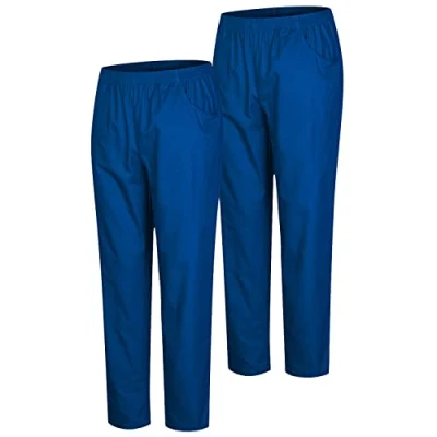 Abbildung von MISEMIYA Packung 2 Stück Unisex SANITÄRHOSE MEDIZINISCHE Uniformen SANITÄR Arbeitshose Ref. 8312 * Large, Blau 37 21