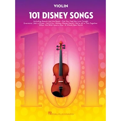 Abbildung von 101 Disney Songs For Violin : Noten, Sammelband für Violine