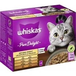 Abbildung von Whiskas Pure Delight Geflügel Ragout in Gelee