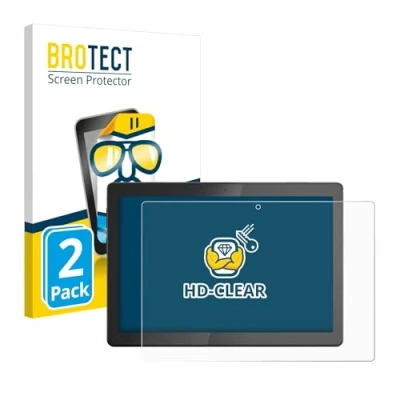 Abbildung von BROTECT (2 Stück Schutzfolie für Lenovo Tab M10 TB X505F / X505L Displayschutz Folie Ultra Klar