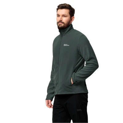 Abbildung von Jack Wolfskin Fleecejacke &quot;TAUNUS FZ M&quot;, leichter, dehnbarer, atmungsaktiver Midlayer
