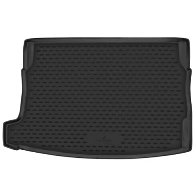 Abbildung von WALSER XTR Kofferraumwanne kompatibel mit VW eGolf oberer Ladeboden 2014 Heute, 100% passgenaue Antirutschmatte Auto, Gummimatte Kofferraum Schutzmatte, Anti Rutsch Matte Gummi, Auto Gummimatten