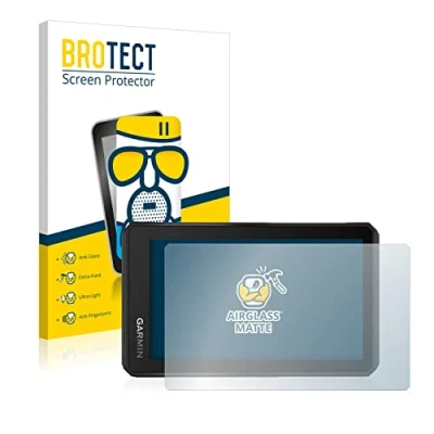 Abbildung von BROTECT Entspiegelungs Schutzglas für Garmin Tread 5.5&quot; Schutz Folie Panzerfolie Glas Matt [Extrem Kratzfest 9H, Anti Reflex, Fingerprint]