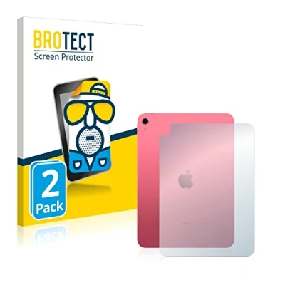 Abbildung von BROTECT Entspiegelungs Schutzfolie für Apple iPad 10.9&quot; 2022 WiFi (Rückseite, 10. Gen.) (2 Stück) Matte Displayschutz Folie, Anti Fingerprint