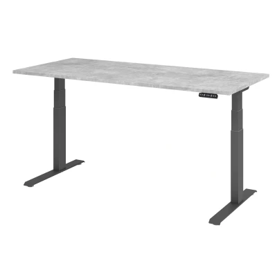 Abbildung von Hammerbacher Schreibtisch XDKB19 Beton/Graphit