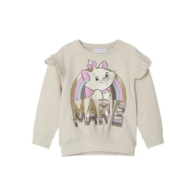 Abbildung von Name it Nmfabine Sweatshirt für Kinder, Größe: 110, Peyote melange