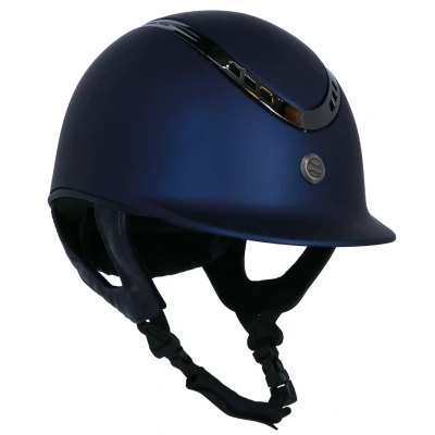 Abbildung von Back on Track Reithelm EQ3 Pardus Smooth Top Blau 56 58cm Agradi.deVerkauft von Agradi