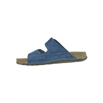 Abbildung von Rohde Easys Pantolette flach, Damen, Größe: 42, Blau Schuhe