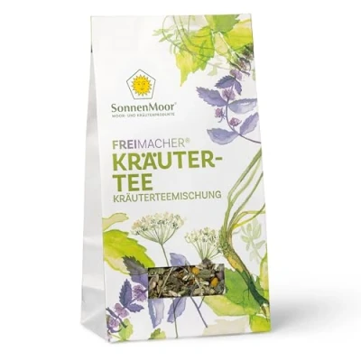 Abbildung von Freimacher basischer Kräutertee 50g lose Tee zum Inhalieren aus dem österreichischen Familienbetrieb SonnenMoor