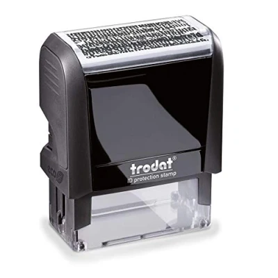 Abbildung von Trodat Printy 4912 Datenschutzstempel, schwarz