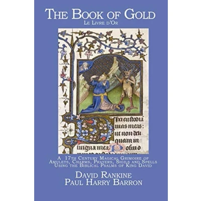 Abbildung von the Book of Gold: A 17th Century Magical Grimoire Amulets, Charms, Prayers, Sigils and Spells Using Biblical Psalms King David