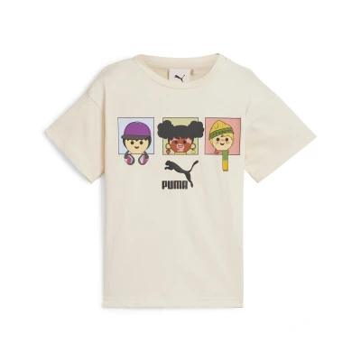 Abbildung von Puma Playmobil Graphic Tshirt print für Kinder, Größe: 104, No color