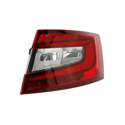 Abbildung von HELLA 2SK 012 881 061 Rückleuchte rechts LED, P21W ohne Glühlampen Lampenträger SKODA: Octavia 3 Schrägheck