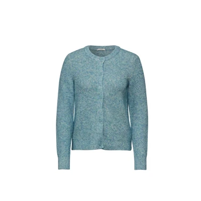 Abbildung von Cecil Grobstrick Strickjacke, Damen, Größe: XXL, Blau