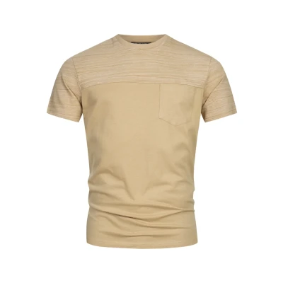 Abbildung von Indicode Jeans Springs Tshirt print, Herren, Größe: Small, Cornstalk