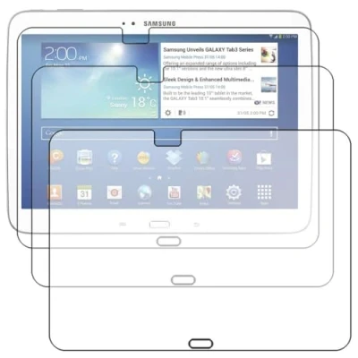 Abbildung von ebestStar Displayschutzfolie für Samsung Galaxy Tab 3 10.1 P5200 / P5210 P5220 GT P5210ZWAXEF Tablet, kratzfest, Stück