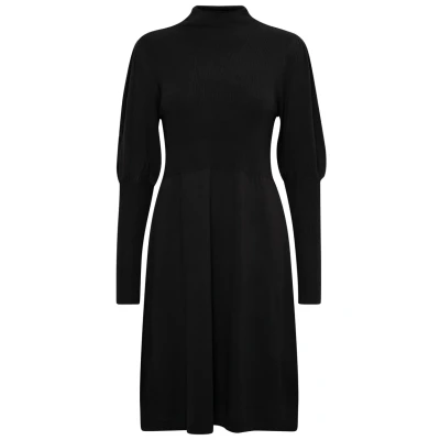 Abbildung von Fransa Frdedina Strickkleid, Damen, Größe: Large, Black